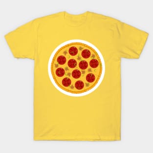 Whole Tomato Mushroom Pizza T-Shirt